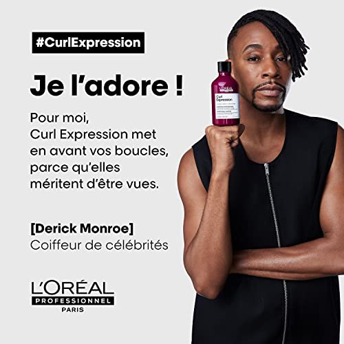 L'Oréal Professionnel, Soins Sans Rinçage pour Cheveux Ondulés/Bouclés/Frisés/Crépus, Hydratation & Définition des Boucles, Thermoprotection, Sans Effet Carton