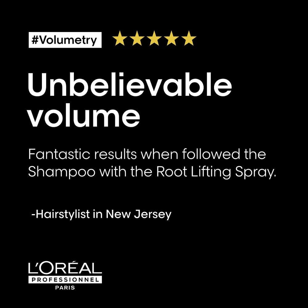 L'Oréal Professionnel, Shampoing Volumateur pour Cheveux Fins en manque de Volume & Densité, Volumetry, SERIE EXPERT