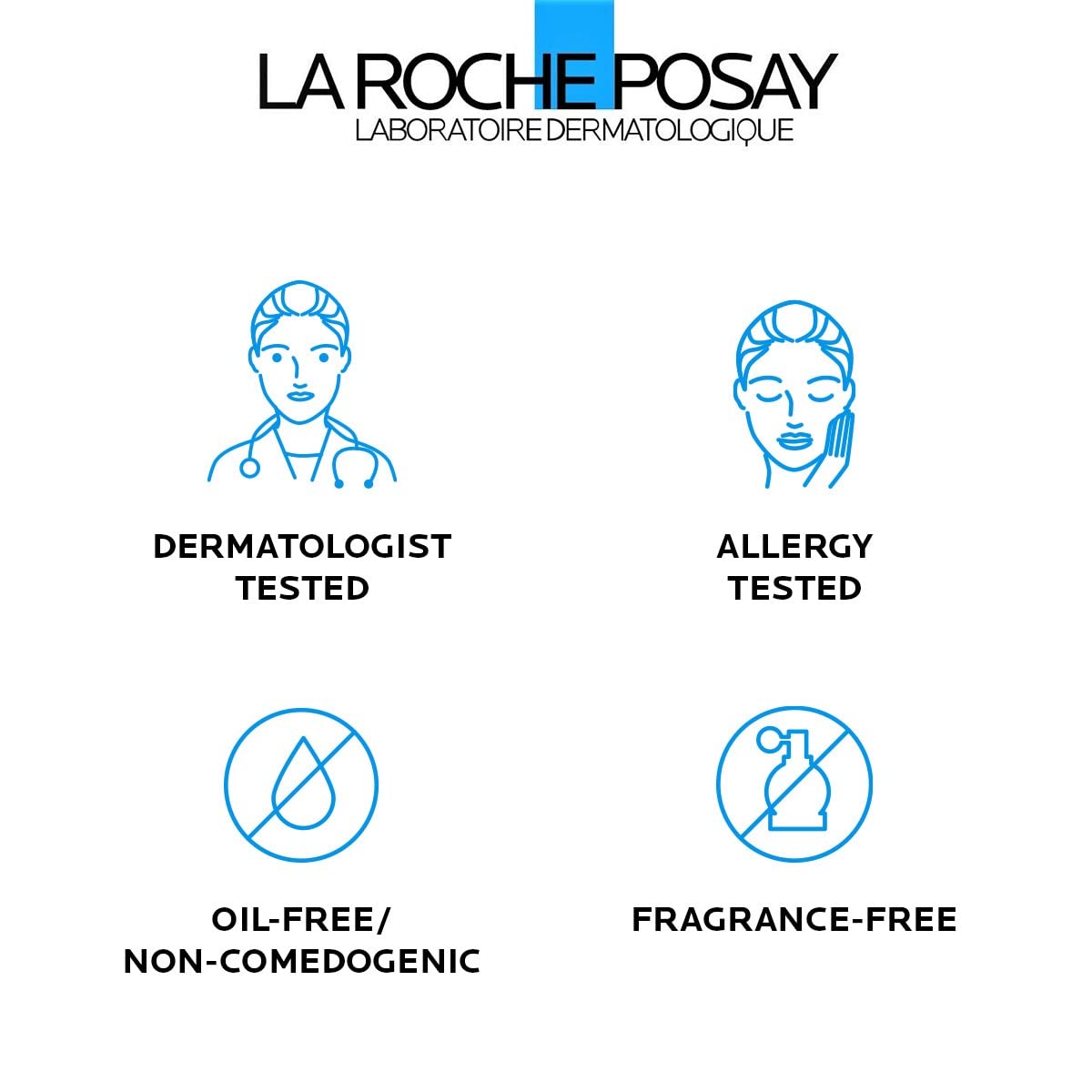 La Roche-Posay Toleriane Double Repair Face Moisturizer | Crème hydratante quotidienne pour le visage avec céramide et niacinamide pour tous les types de peau | Sans huile | Sans parfum