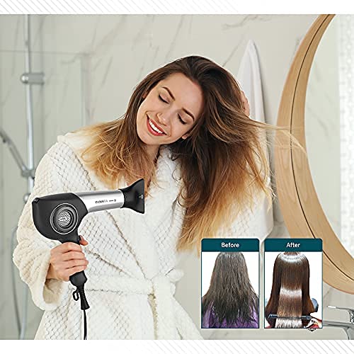 Sèche-cheveux professionnel SENS - 3 chaleurs X 5 vent Séchage rapide, faible bruit, curling, durable, meilleur sèche-cheveux